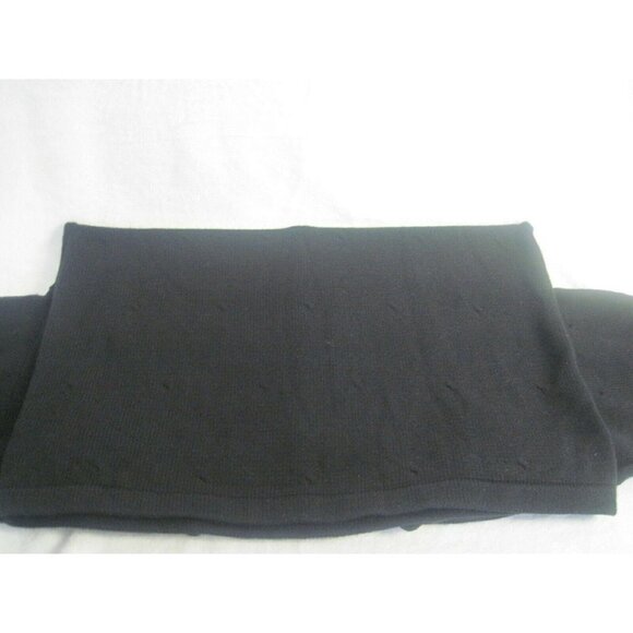 Vintage Women's Sweater Marisa Christina Black Gold Red Embroidered Size Medium - Picture 8 of 9